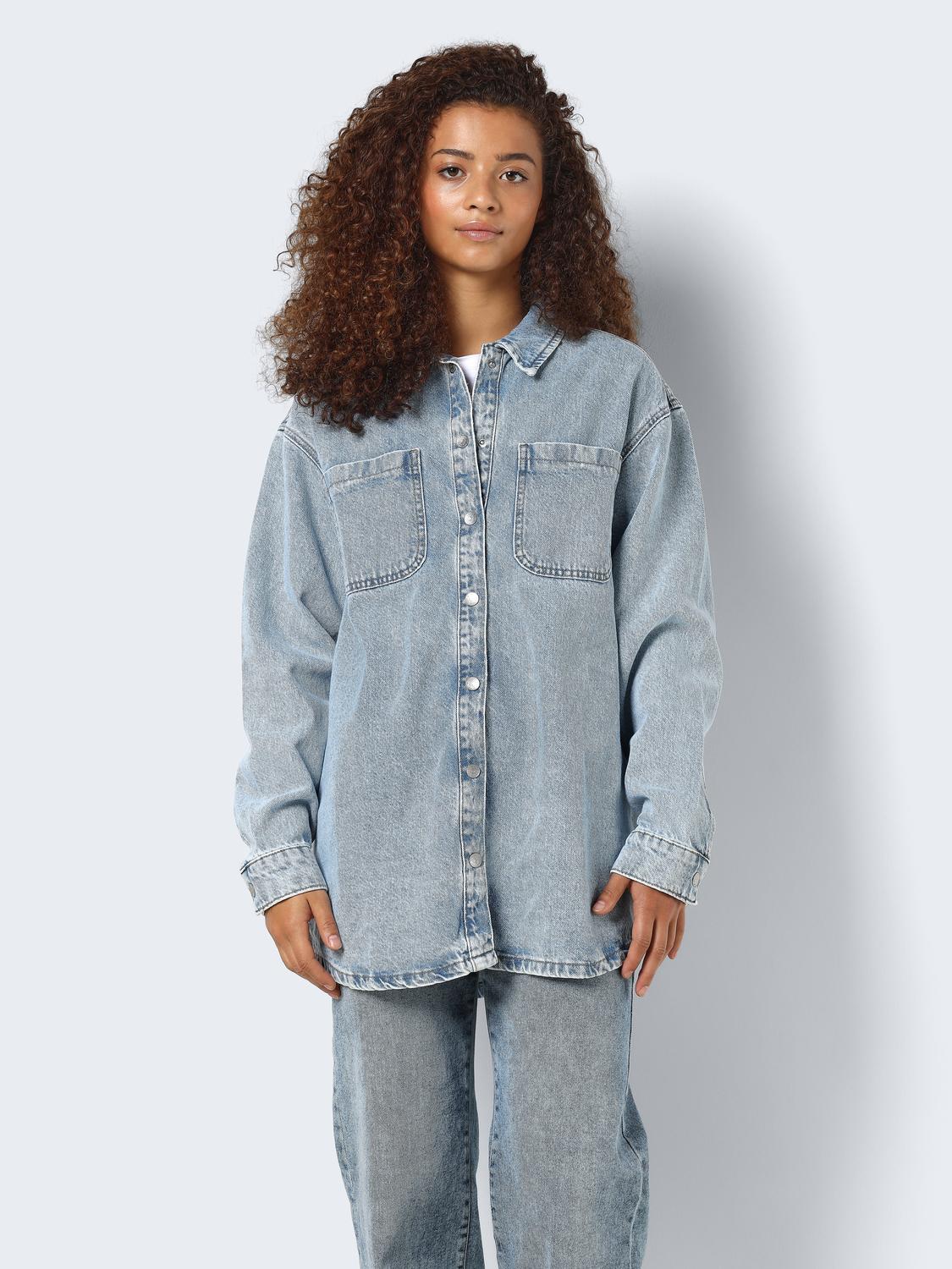 NMALVA Jacket - Light Blue Denim